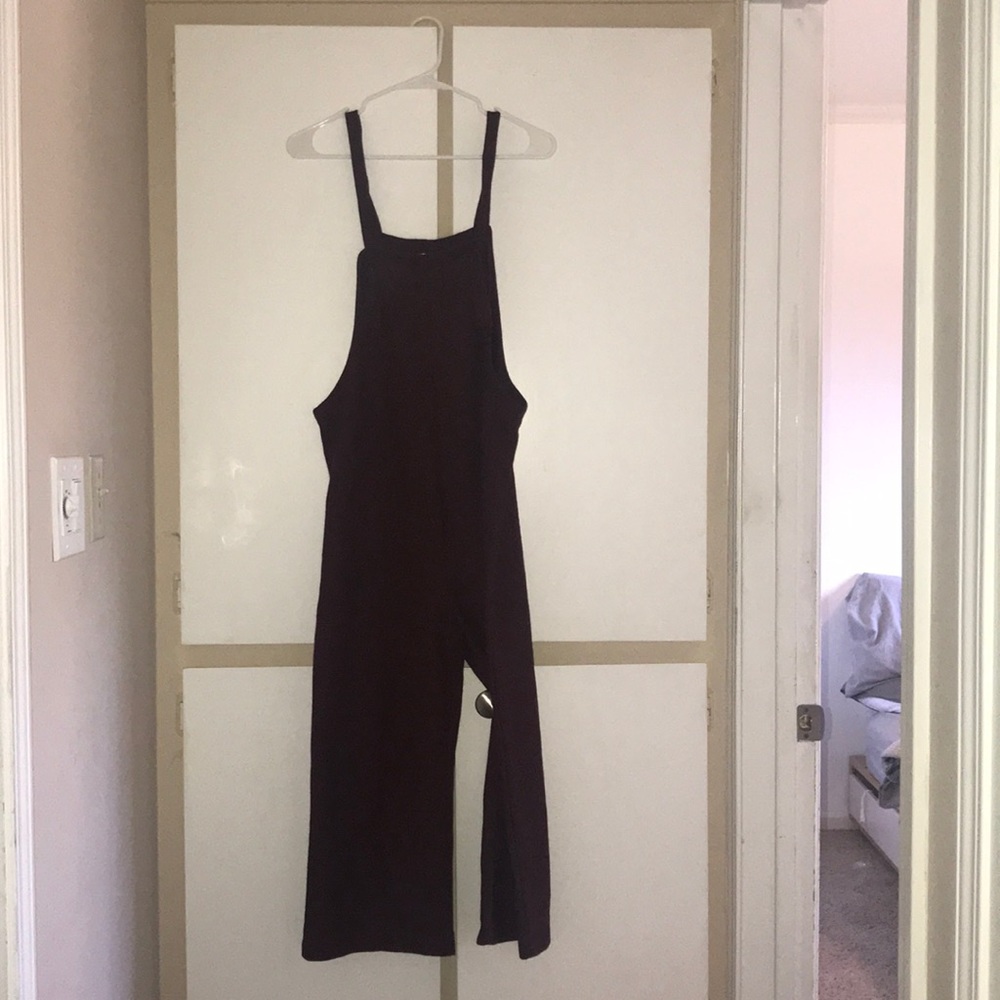 Maroon jumpsuit